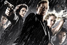 Affiche américaine du film Sin City Affiche américaine du film Sin City