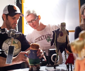 Sur le plateau du film ParaNorman