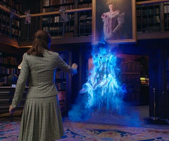 Une scène du film Ghostbusters
