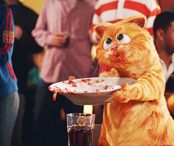 Scène du film Garfield Pacha Royal
