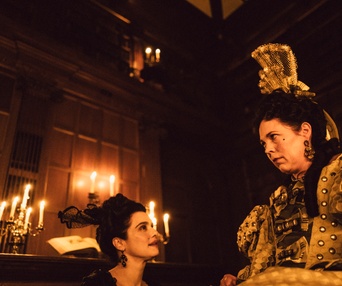 Une scène du film The Favourite