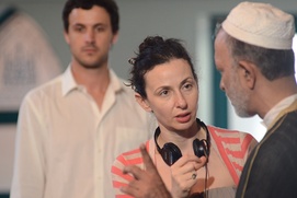 Sur le plateau du film Inescapable