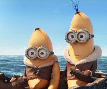 Une scène du film Minions
