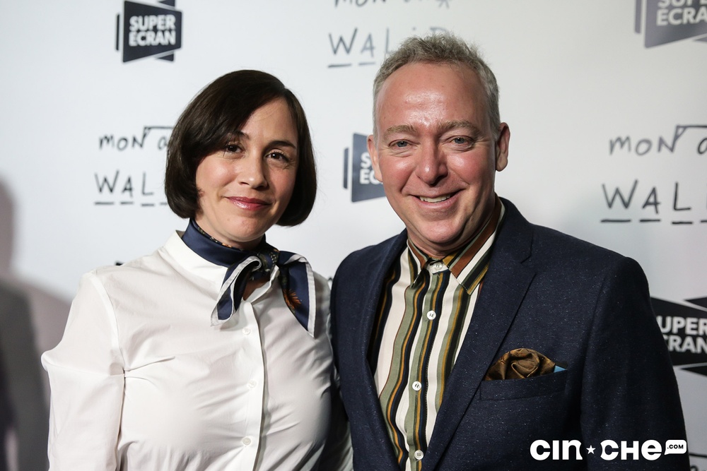 Sur le tapis rouge du film Mon ami Walid
