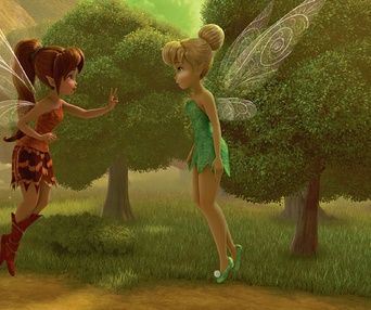 Une scène du film Tinker Bell and the Legend of the NeverBeast
