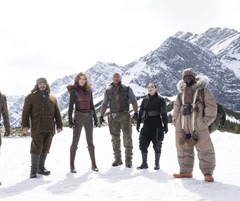 Une scène du film Jumanji: The Next Level