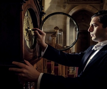 Une scène du film Downton Abbey