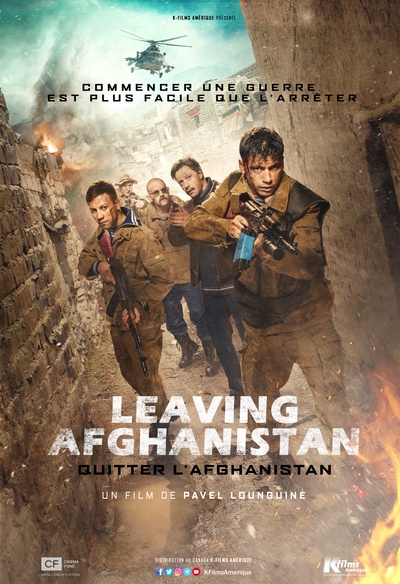Affiche du film Leaving Afghanistan