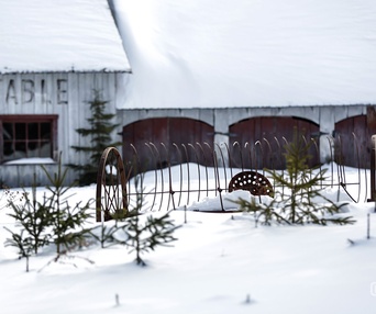Sur le plateau du film Chasse-Galerie