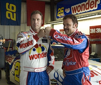 Scène du film Les nuits de Talladega : La ballade de Ricky Bobby