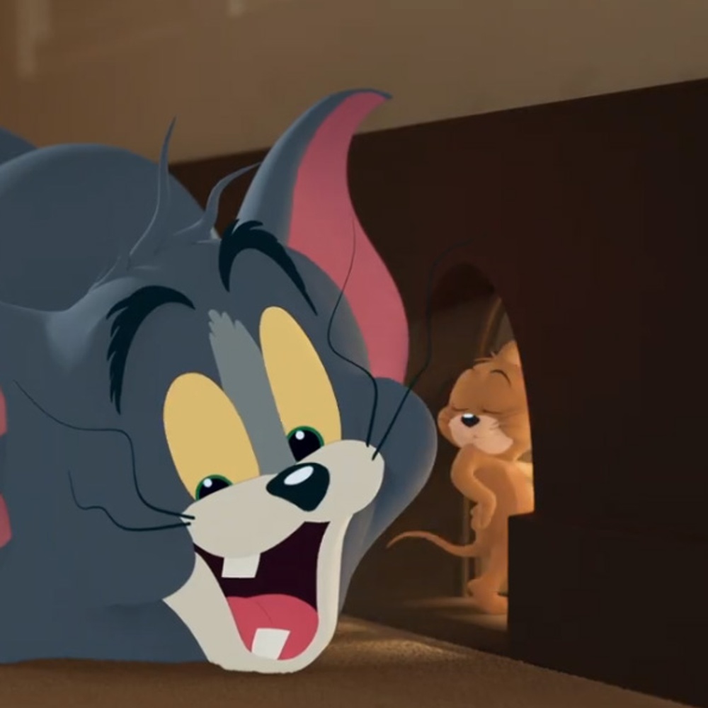 Une scène du film Tom and Jerry