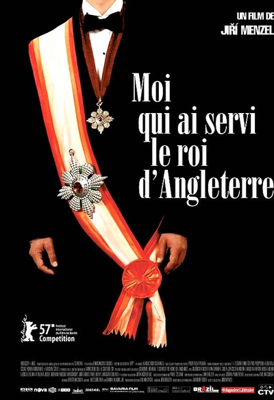 Affiche du film Moi qui ai servi le roi d'Angleterre