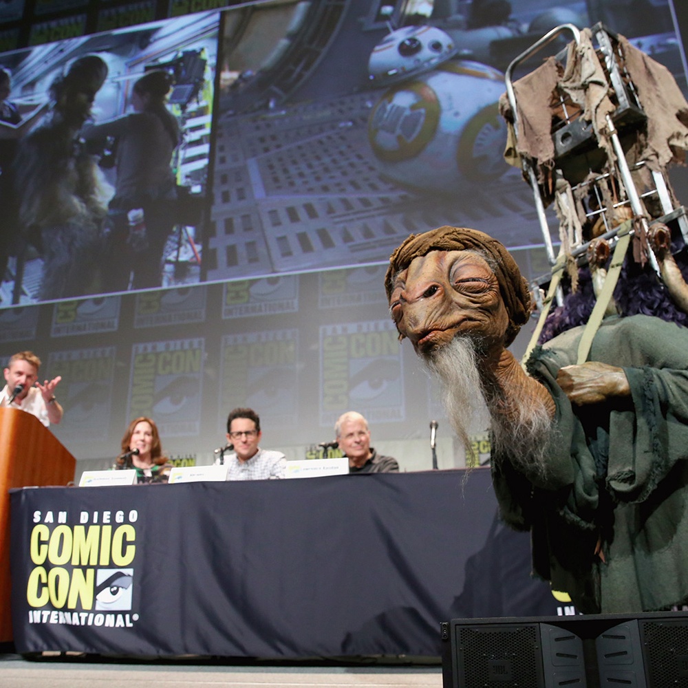 Photos du panel de Star Wars: The Force Awakens au Comic-Con