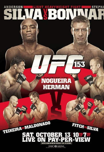 Affiche du film UFC 153 - Silva vs. Bonnar