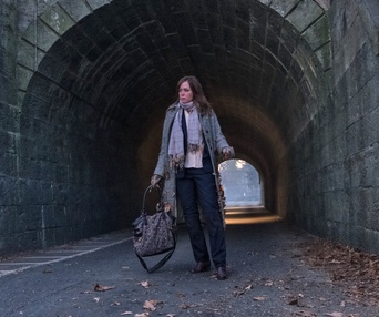 Une scène du film The Girl on the Train