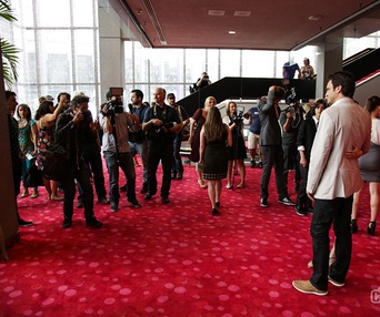 Sur le tapis rouge de 1er amour