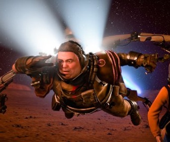 Une scène du film Mars Needs Moms