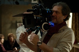 Sur le plateau du film Paulette
