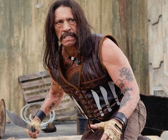 Une scène du film Machete