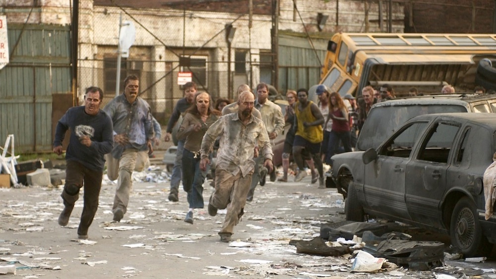 Une scène du film Dawn of the Dead