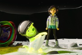 Une scène du film Over the Moon