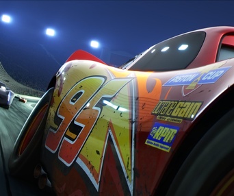 Une scène du film Cars 3