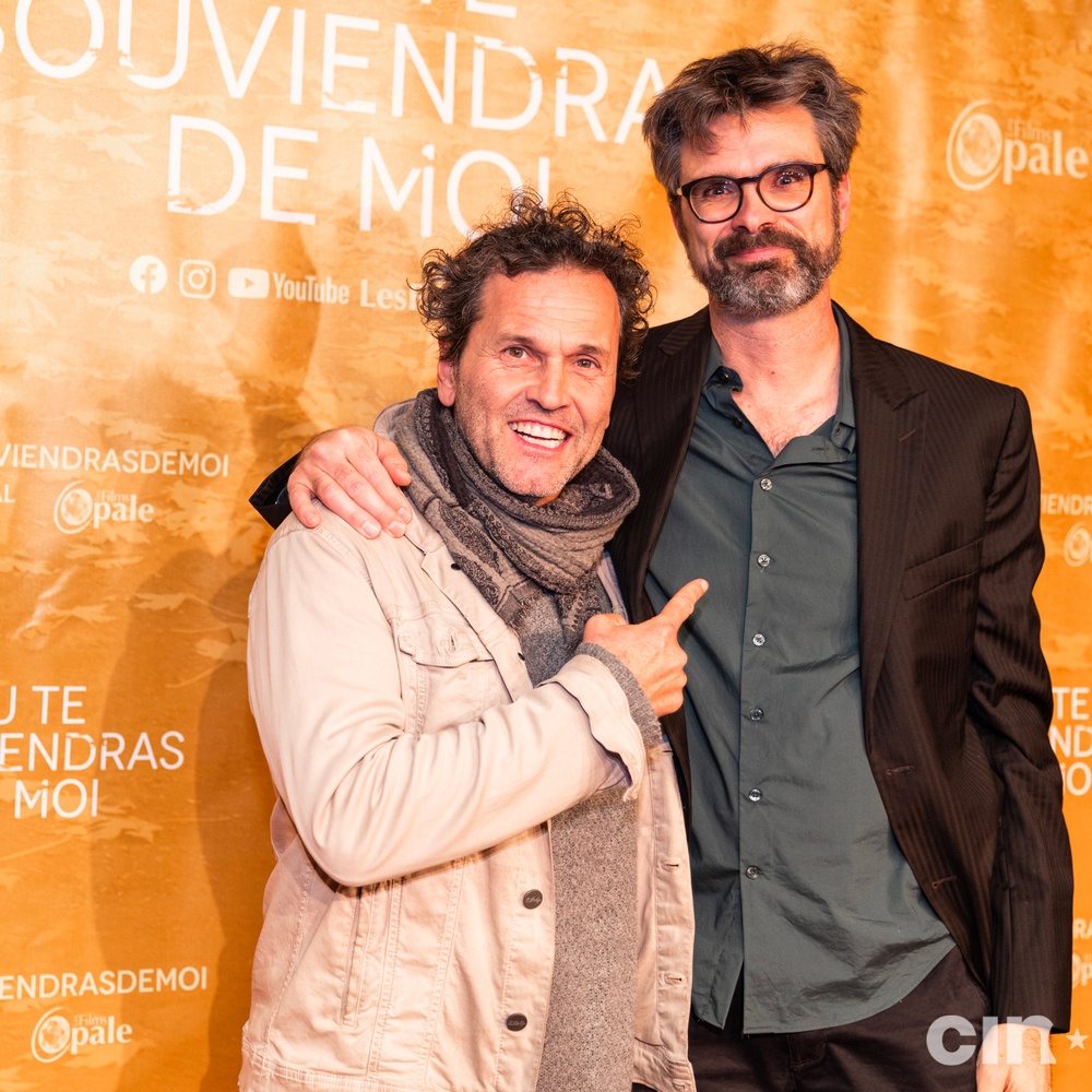 Sur le tapis rouge du film Tu te souviendras de moi