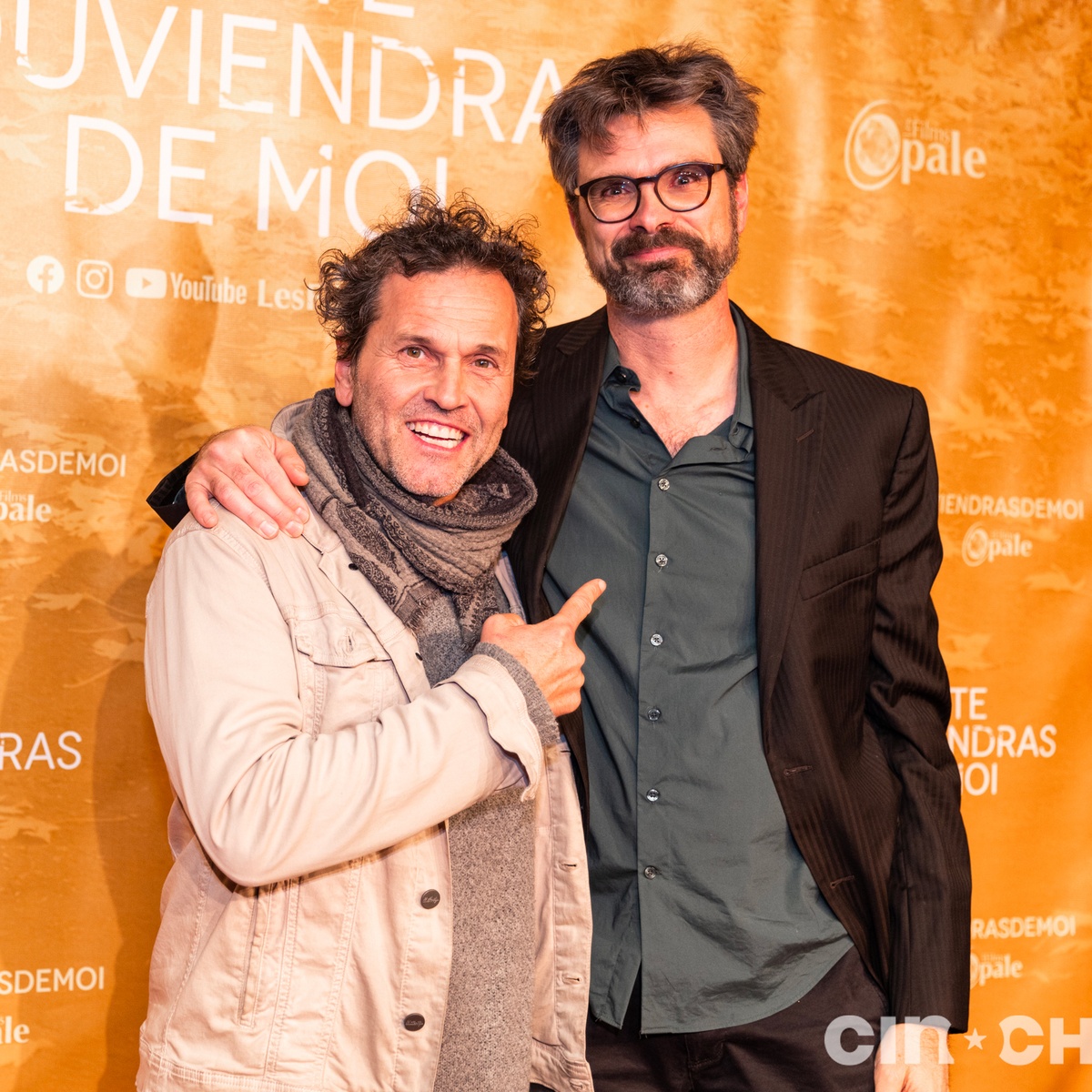 Sur le tapis rouge du film Tu te souviendras de moi