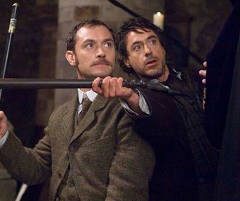 Scène du film Sherlock Holmes