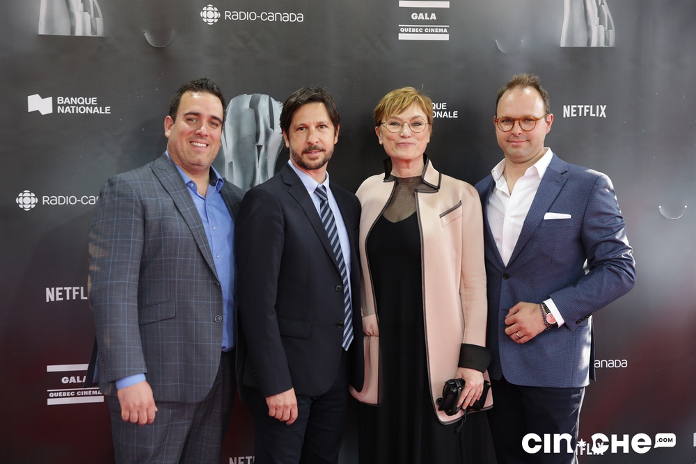 Sur le tapis rouge du Gala Québec Cinéma 2019