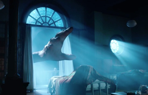 Une scène du film The BFG