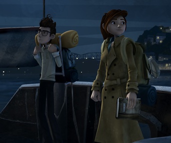 Une scène du film Nelly et Simon : Mission Yéti