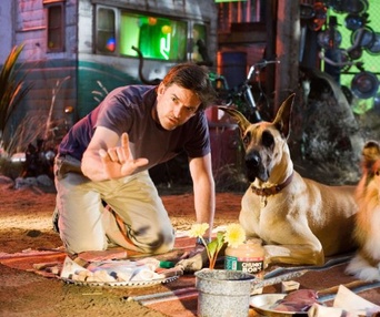 Une scène du film Marmaduke