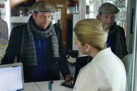 Une scène du film Je fais le mort