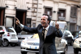 Une scène du film To Rome with Love