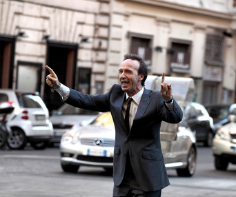 Une scène du film To Rome with Love
