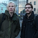 Benedict Cumberbatch et Daniel Bruhl dans le film The Fifth Estate