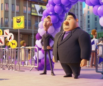 Une scène du film Paw Patrol: The Movie