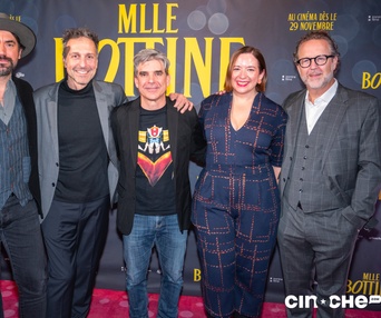 Tapis rouge du film Mlle Bottine
