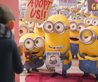 Une scène du film Minions: The Rise of Gru