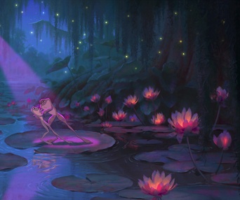 Scène du film The Princess and the Frog