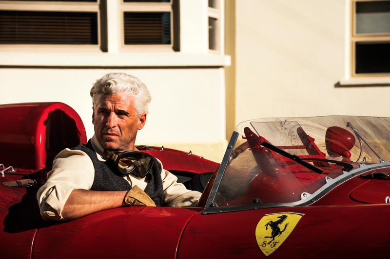 Une scène du film Ferrari