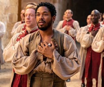 Une scène du film Cyrano