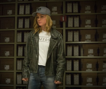 Une scène du film Captain Marvel