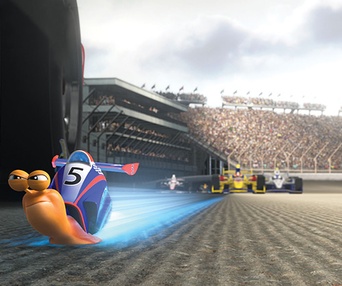 Une scène du film Turbo