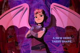 Affiche du film Nimona Affiche du film Nimona