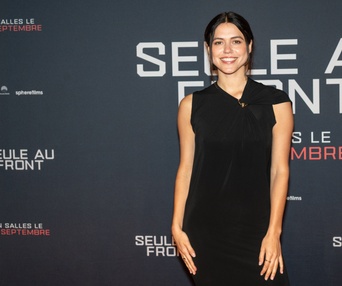 Première du film Seule au front (Out Standing)