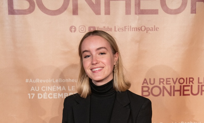 Tapis rouge du film Au revoir le bonheur