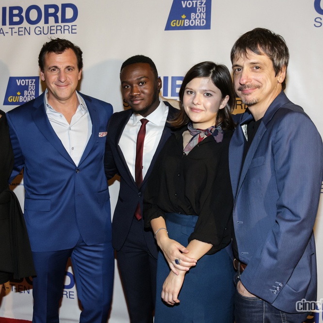 Sur le tapis rouge de <em>Guibord s'en va-t-en guerre</em>