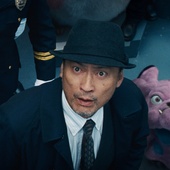 Une scène du film <em>Pokémon Detective Pikachu</em>